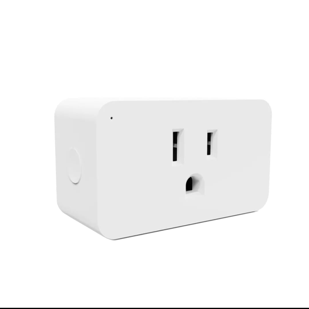 Smart DENZ Wi-Fi Plug 15A, Works with Alexa & Google Assistant, No Hub Required, Smart Life/Tuya App Control, Timer & Schedule Function, Compact Mini Plug for Home Automation, FCC & ETL Certified